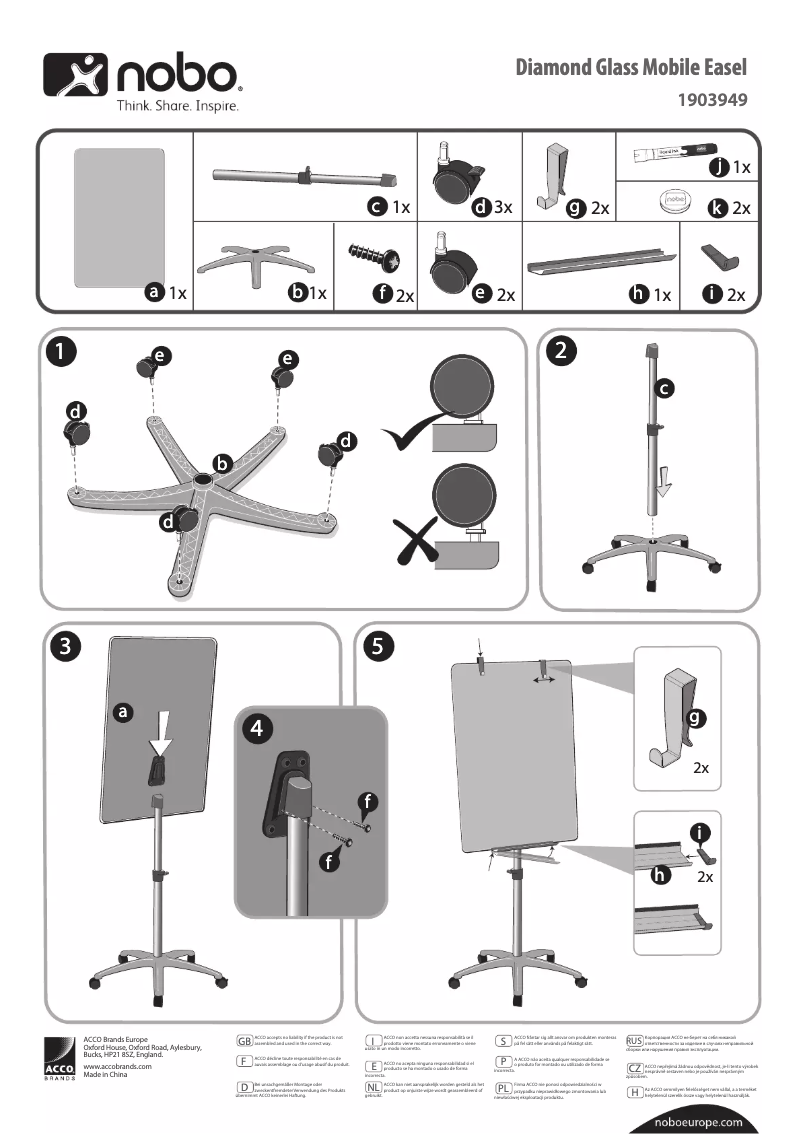 First page image of the manual for Diamond 1903949