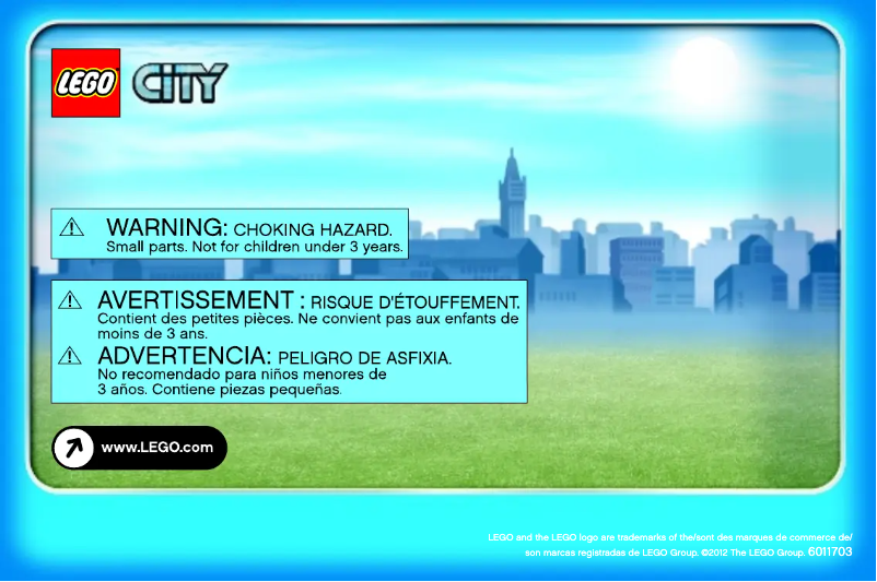 First page image of the manual for ® City Advent Calendar