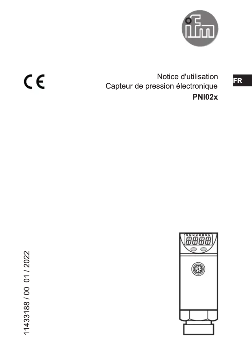 First page image of the manual for PNI024