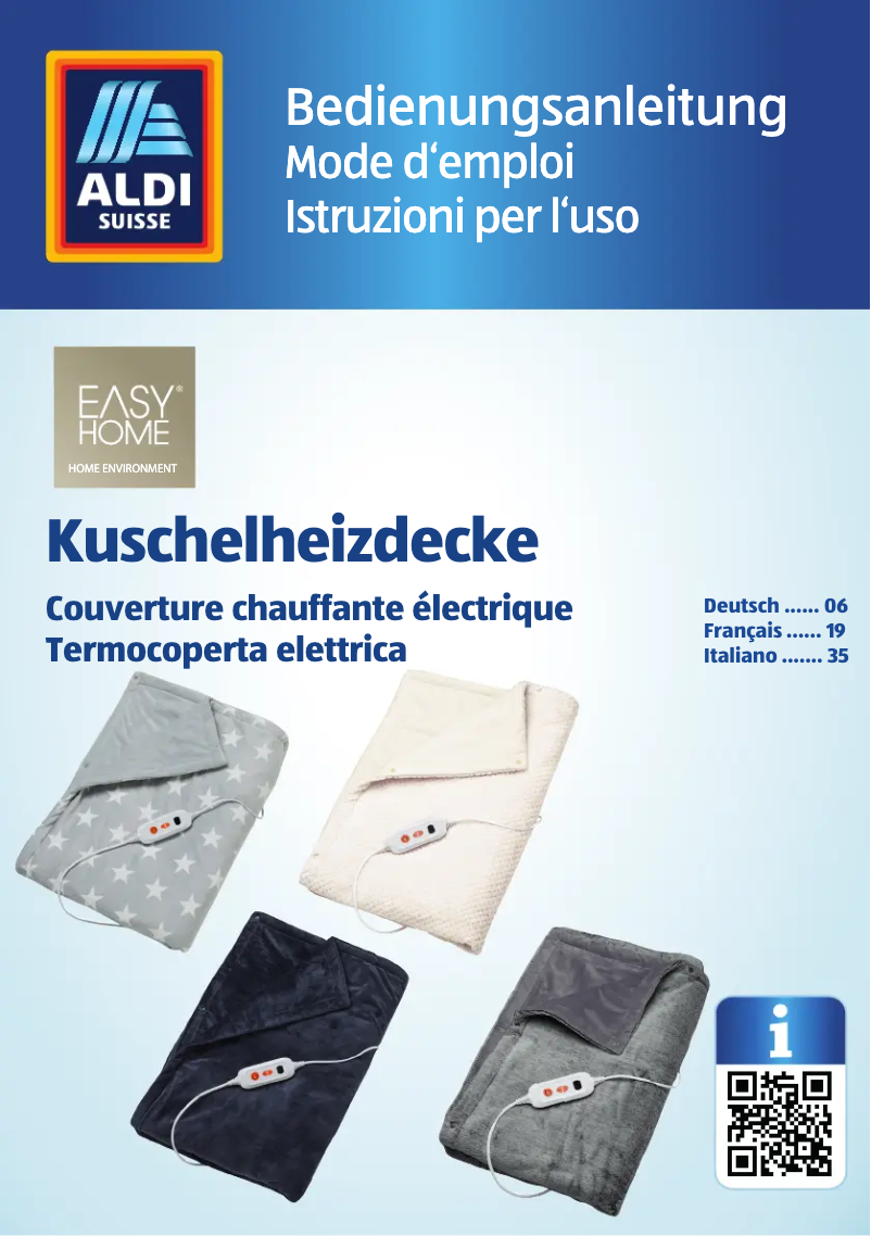 Page 1 of the manual User Manual Easy Home GT-HD-06