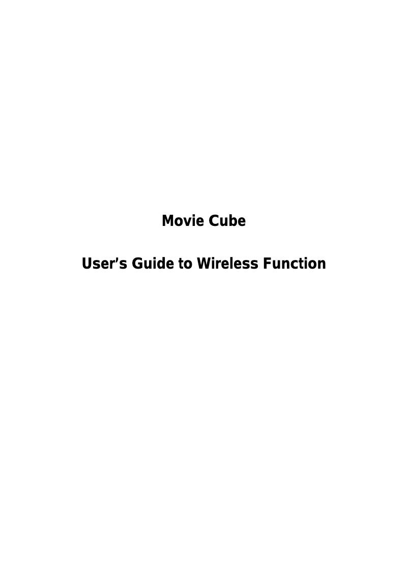 First page image of the manual for EKCOWI300