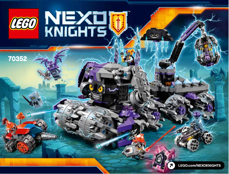 First page image of the manual for Nexoknights 70352