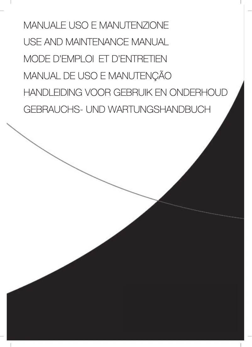 Page 1 of the manual User Manual Glem Gas GFM52BK