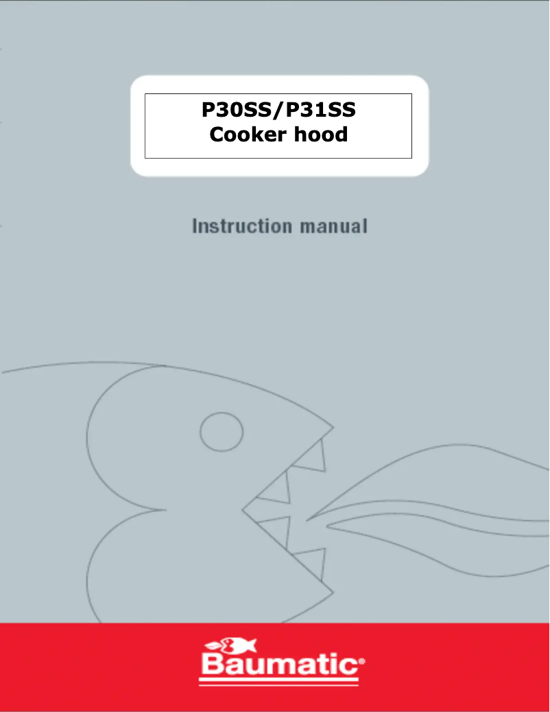 First page image of the manual for P30SS