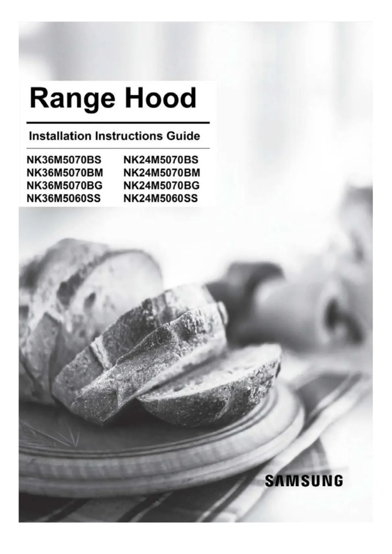 First page image of the manual for NK36M5060SS/UR