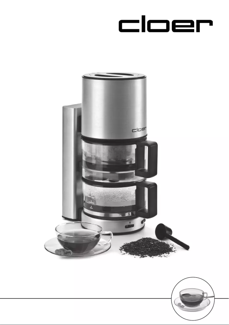 Page 1 de la notice Manuel utilisateur Cloer 5549 T42