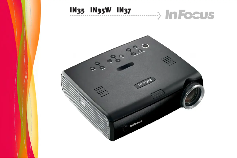 Page 1 of the manual User Manual InFocus IN35W