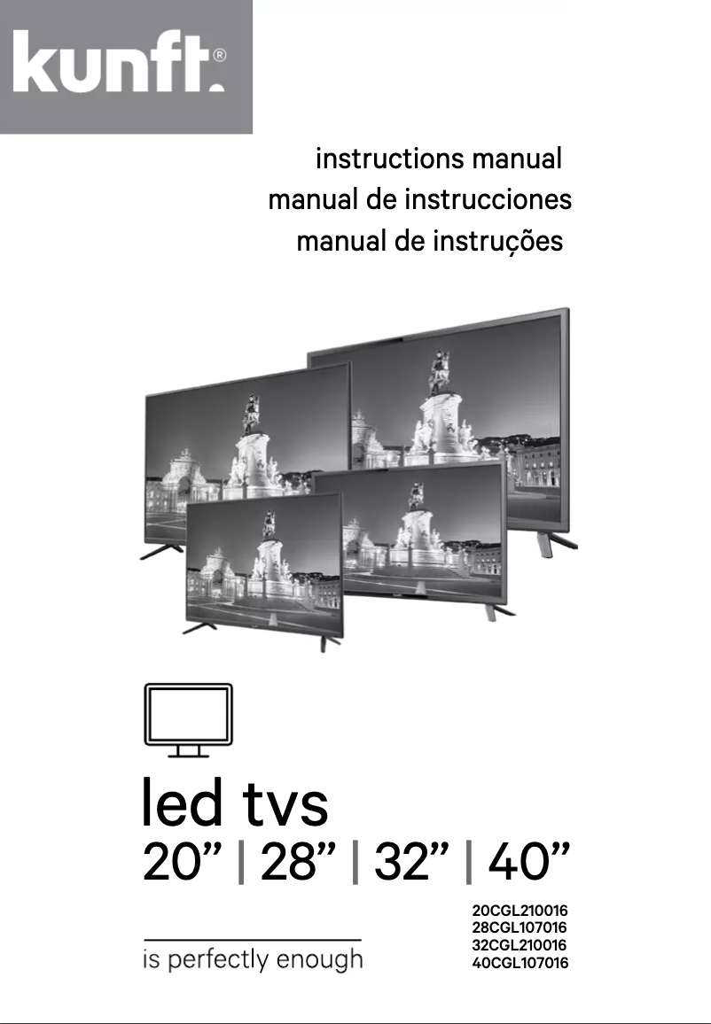 Image de la première page du manuel de l'appareil 32CGL210016