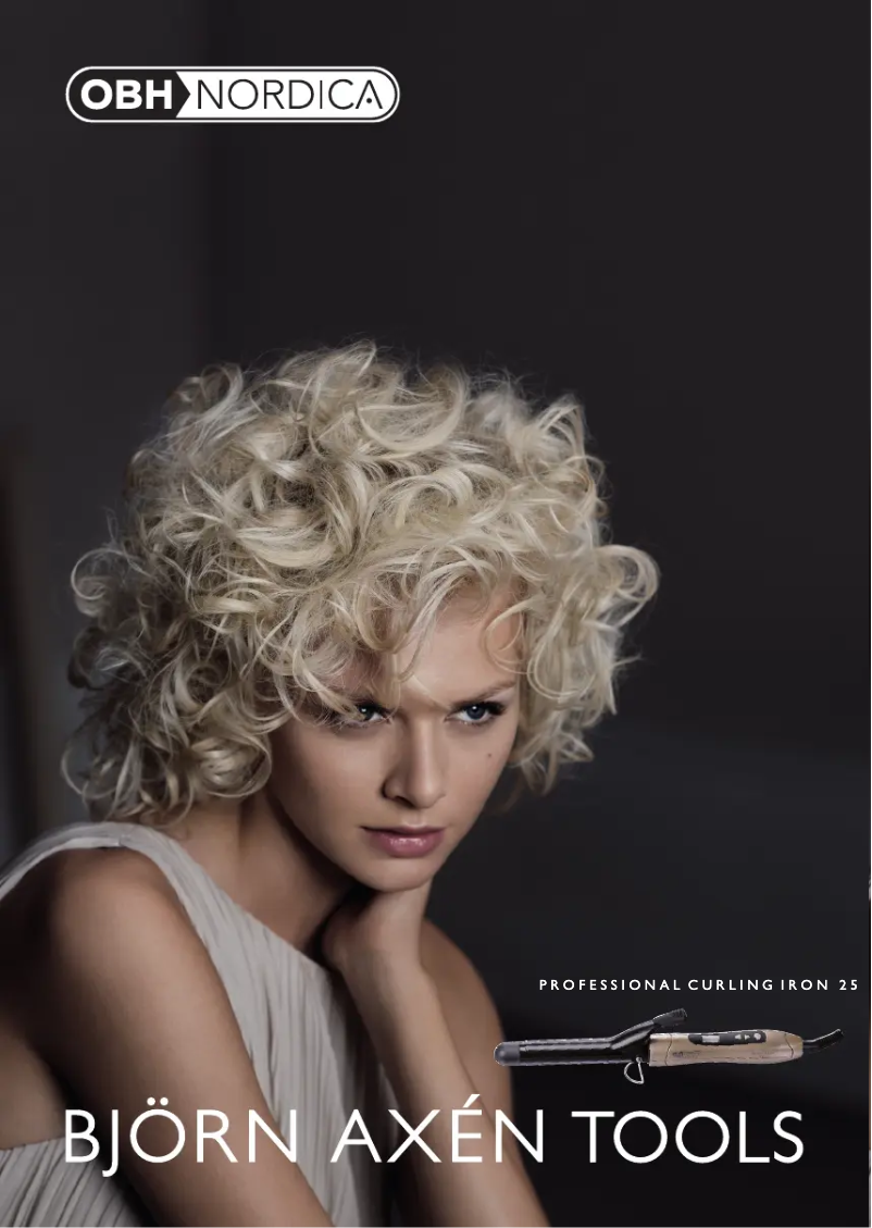 First page image of the manual for Curling Iron 25