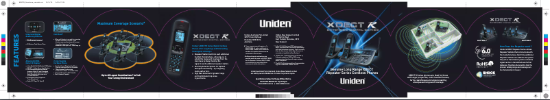 First page image of the manual for XDECT R055