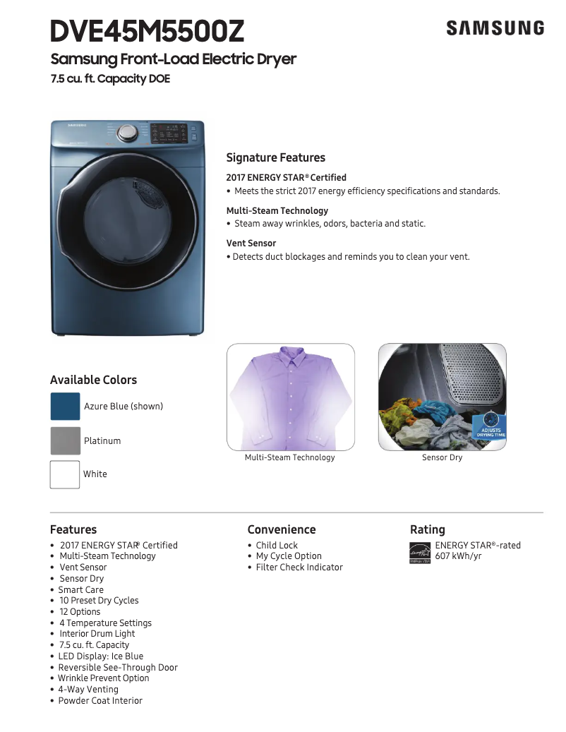 First page image of the manual for DVE45M5500P