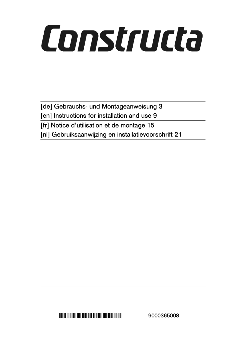 First page image of the manual for CD969650