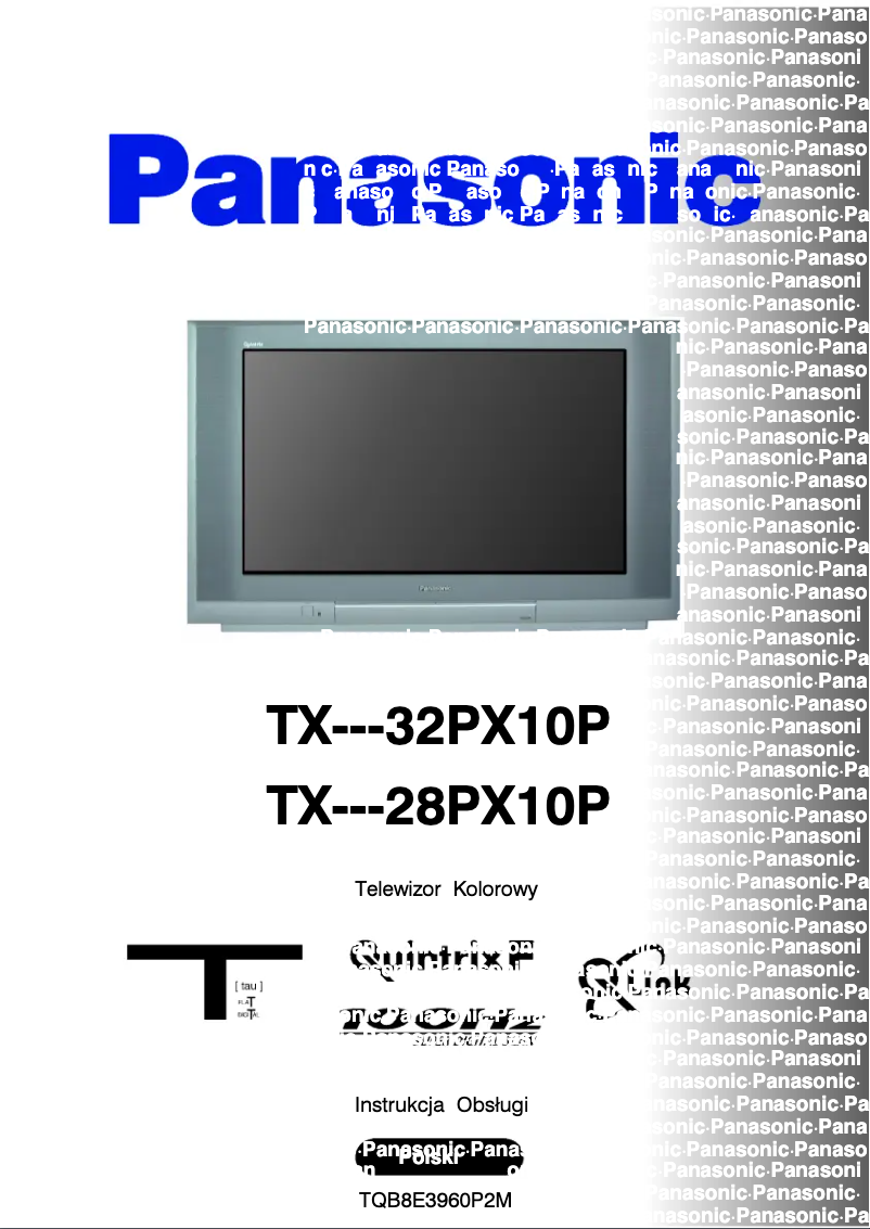 First page image of the manual for TX-32PX10P