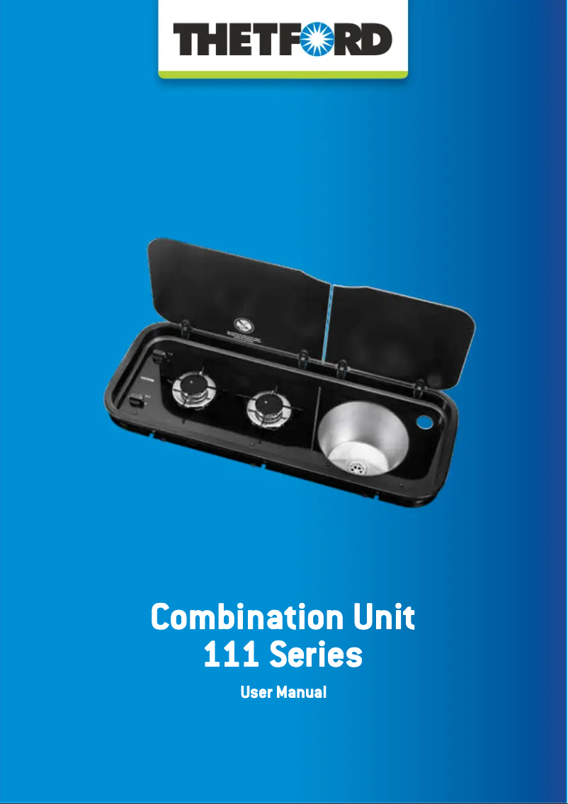 Page 1 of the manual User Manual Thetford Serie 111