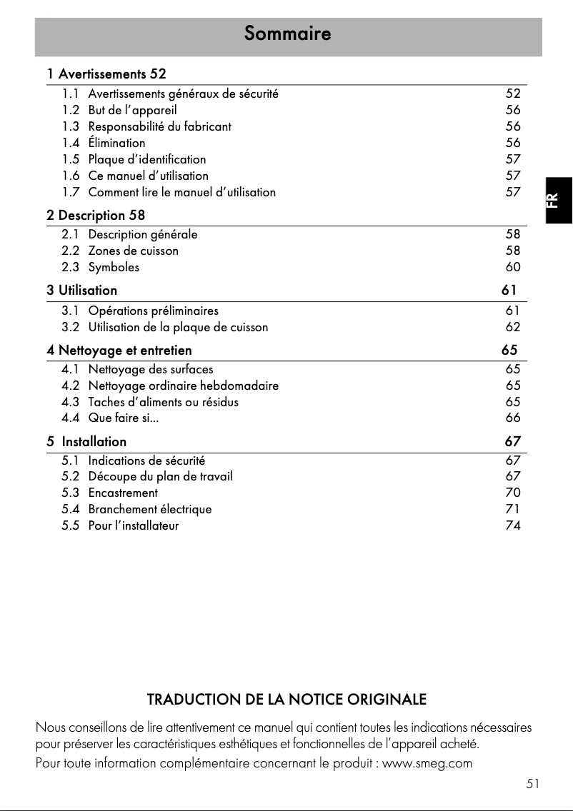 First page image of the manual for S264C