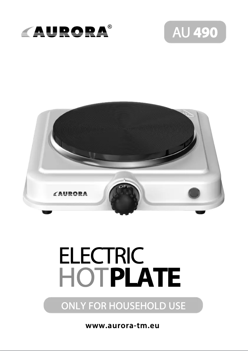 Page 1 of the manual User Manual Aurora AU 490