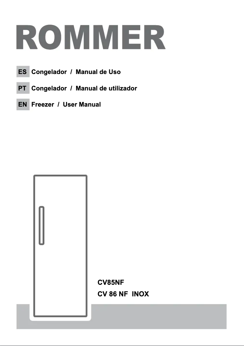 Image de la première page du manuel de l'appareil CV 85 NF