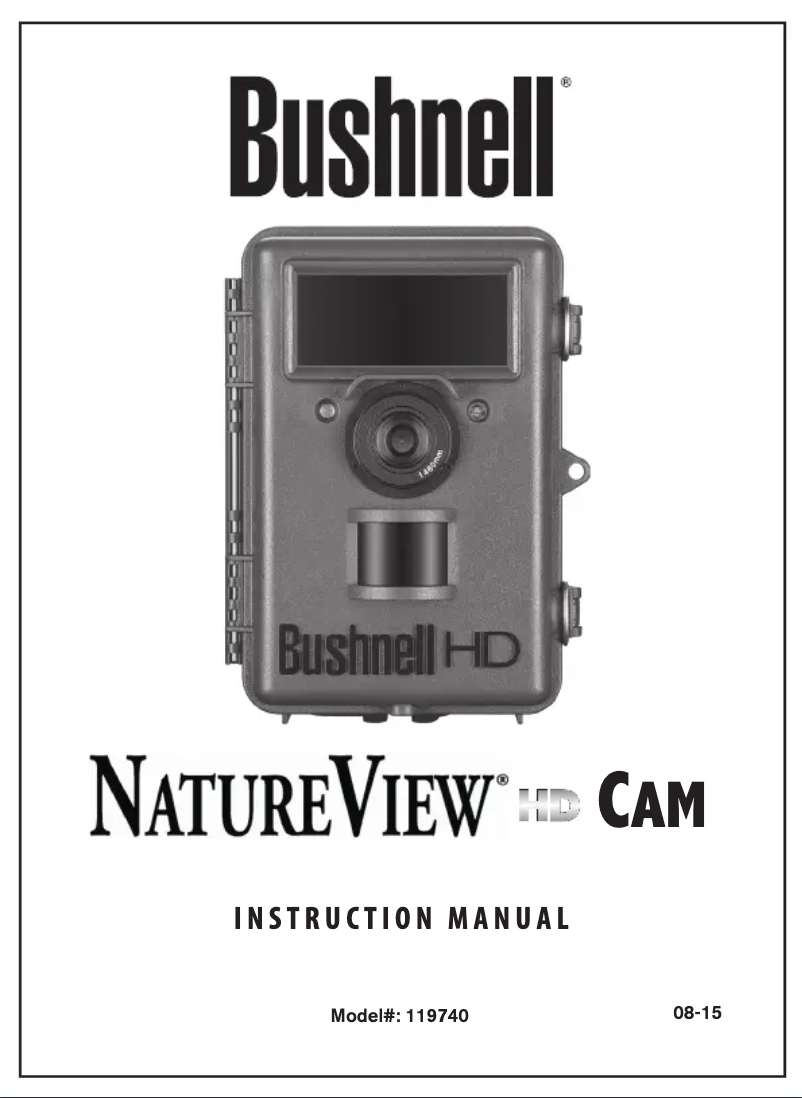 First page image of the manual for NatureView HD Essential