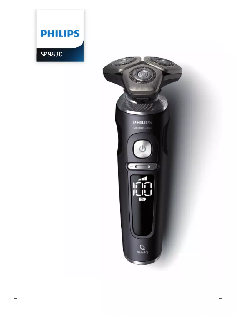 First page image of the manual for S9000 Prestige SP9830