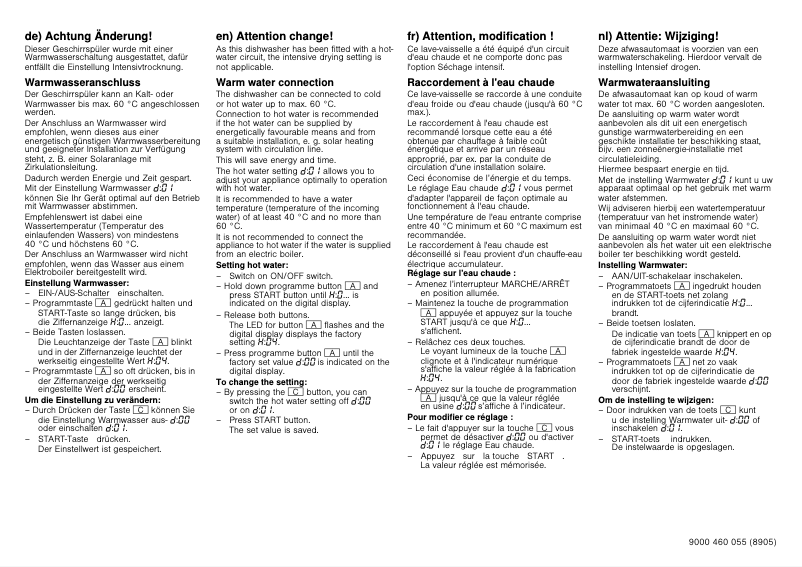 First page image of the manual for SN 25M230