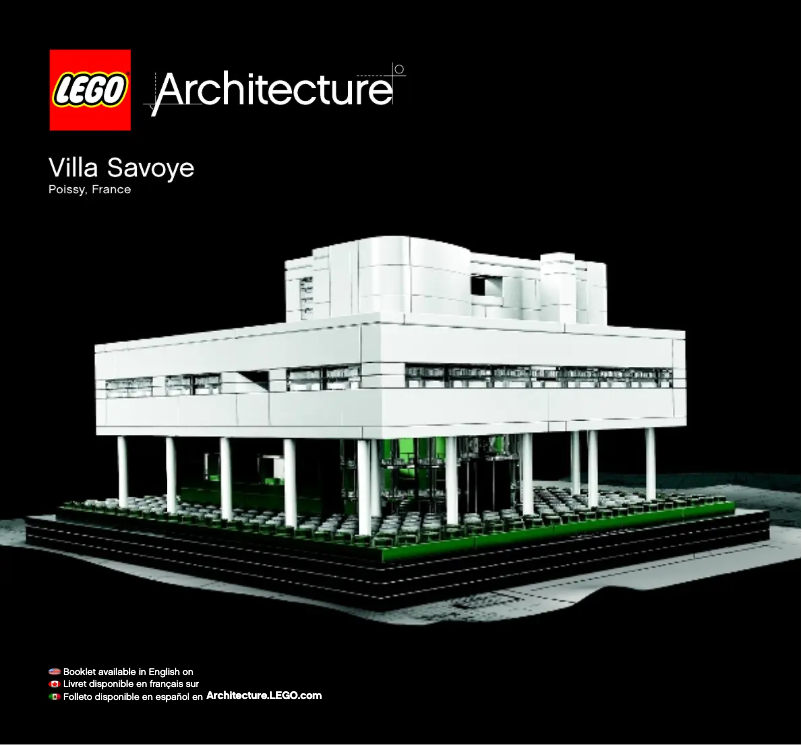 Page 1 of the manual User Manual Lego Architecture 21014