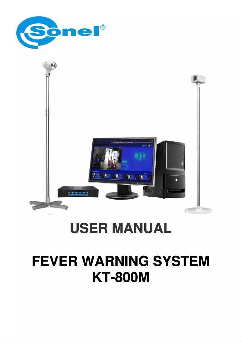 First page image of the manual for KT-800M