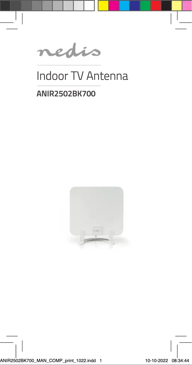 Page 1 of the manual User Manual Nedis ANIR2502BK700