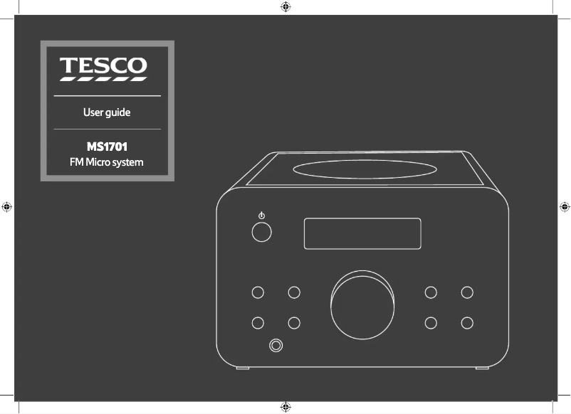 First page image of the manual for MS1701