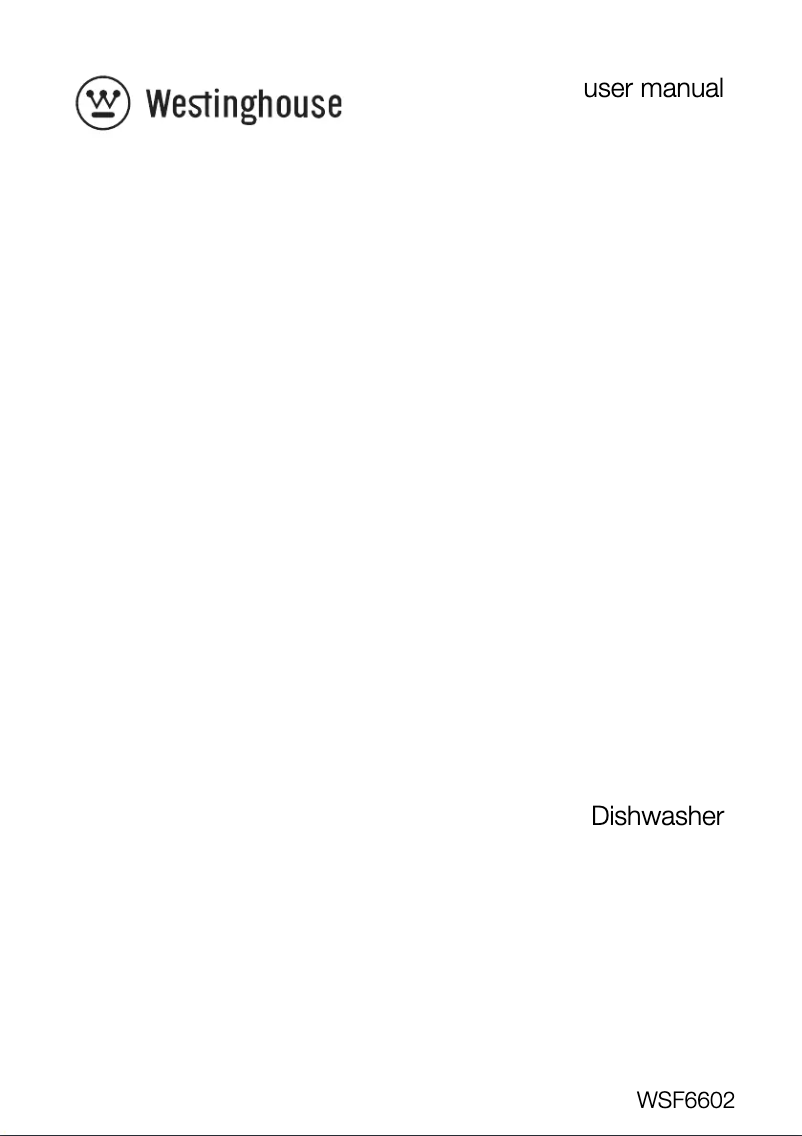 Page 1 de la notice Manuel utilisateur Westinghouse WSF6602XR