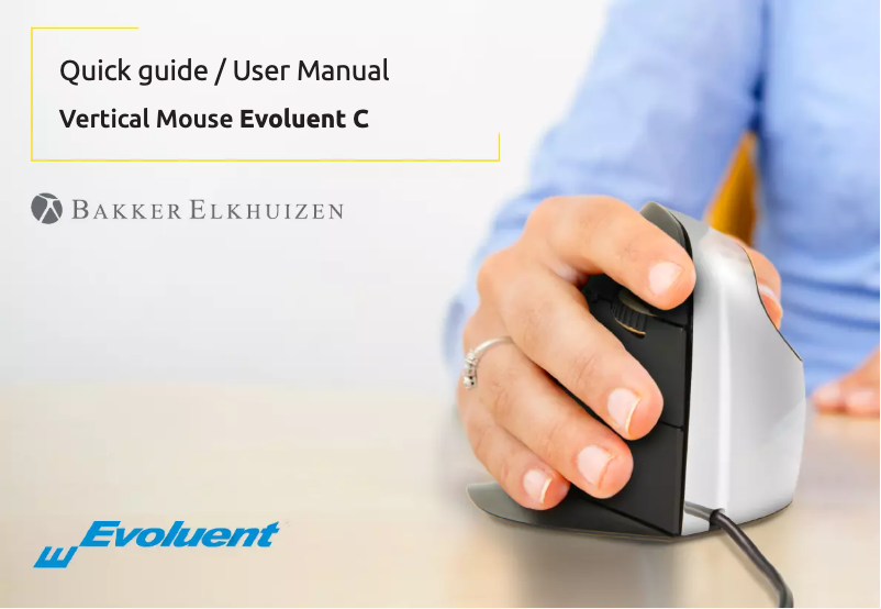 First page image of the manual for Evoluent C