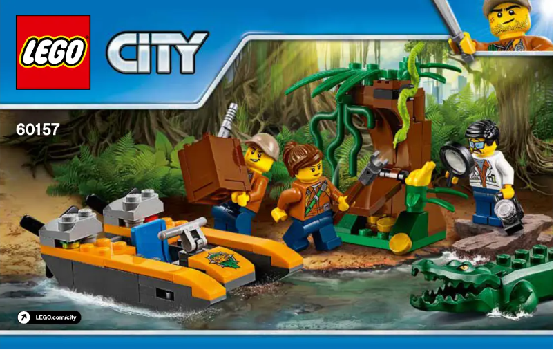 Page 1 of the manual User Manual Lego City 60157