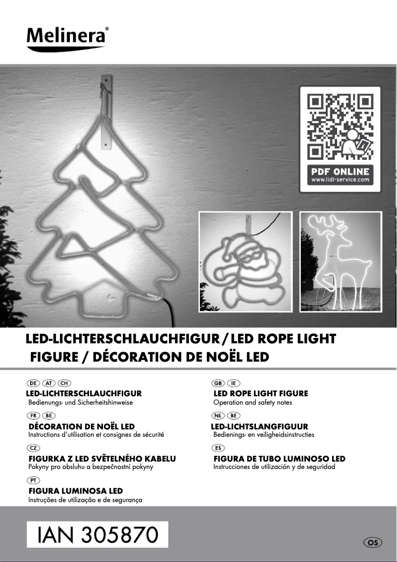 First page image of the manual for HG03932A