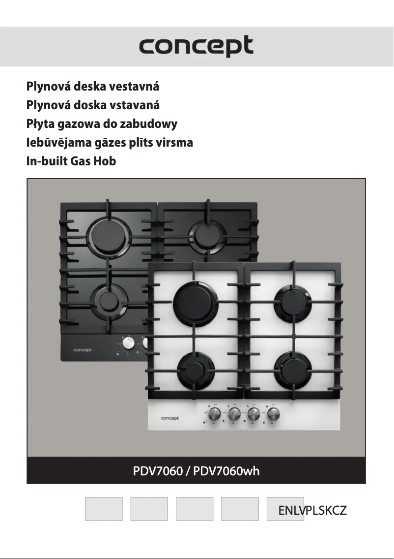 First page image of the manual for PDV7060