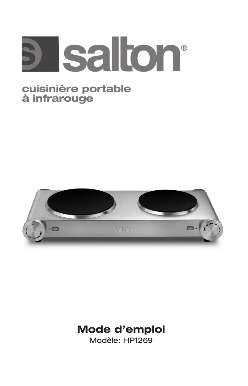 First page image of the manual for HP1269