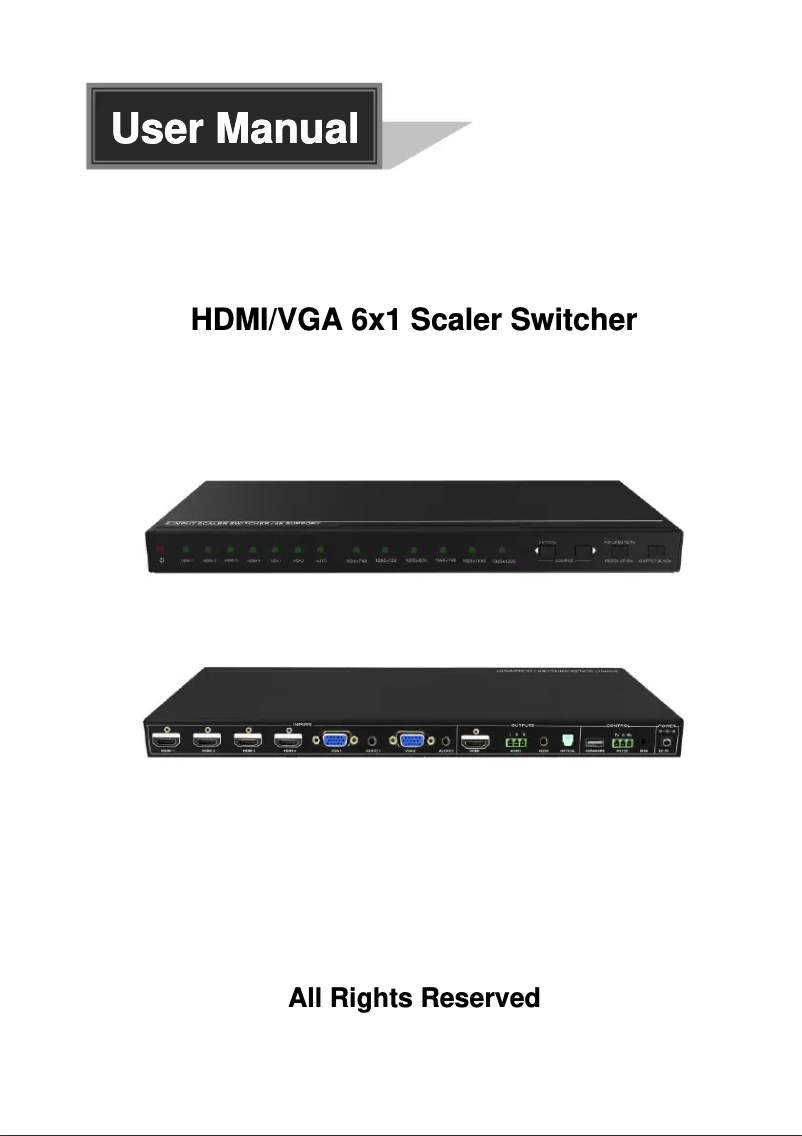 Page 1 of the manual User Manual Siig CE-H24111-S1