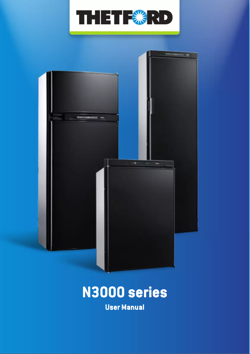 Page 1 of the manual User Manual Thetford N3145