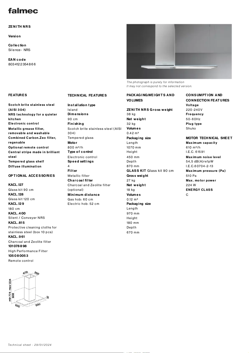 First page image of the manual for Zenith NRS
