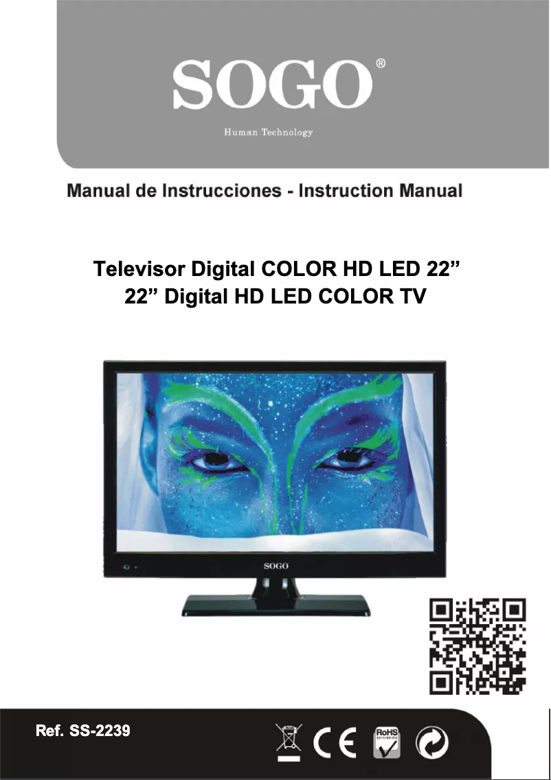 Page 1 of the manual User Manual Sogo SS-2239