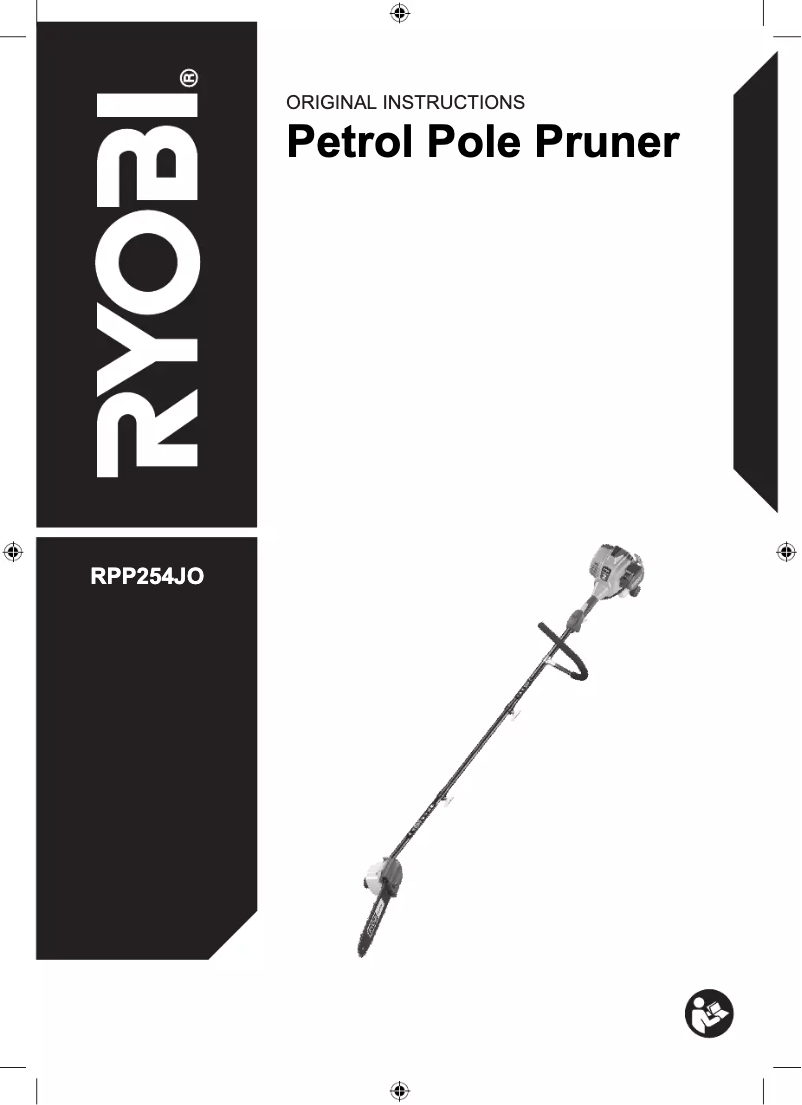 Page 1 of the manual User Manual RYOBI RPP254JO