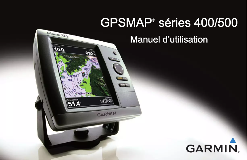 Page 1 of the manual User Manual Garmin GPSMAP 430