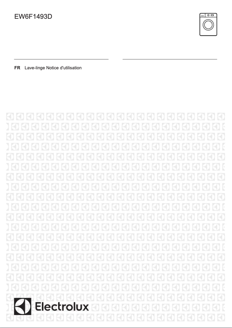 First page image of the manual for EW6F1493D