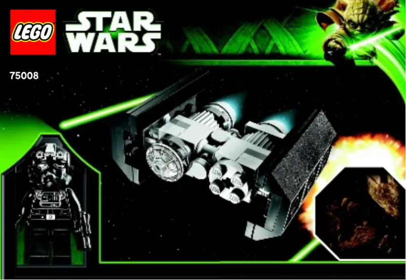 First page image of the manual for TIE Bomber (TM) & Asteroid Field