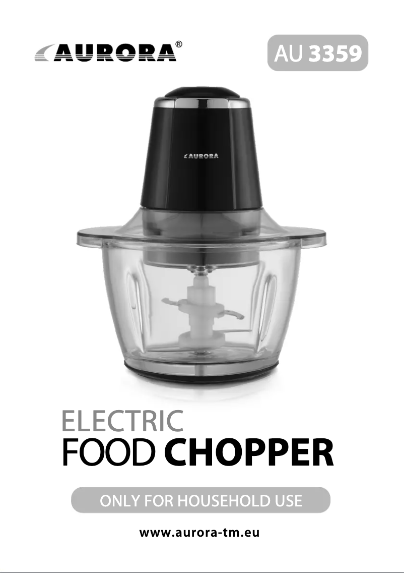 Page 1 of the manual User Manual Aurora AU3359