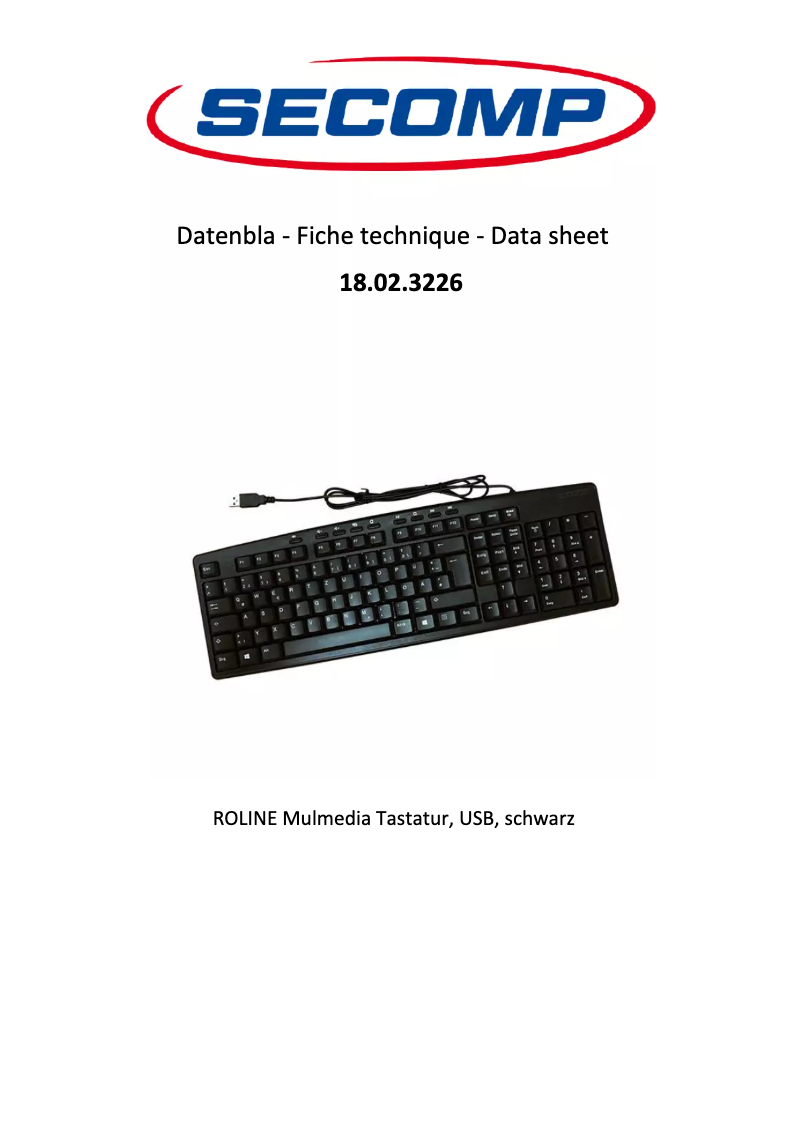 First page image of the manual for 18.02.3226