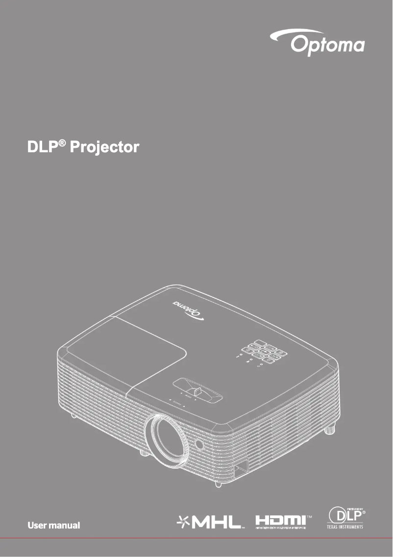 First page image of the manual for HD27