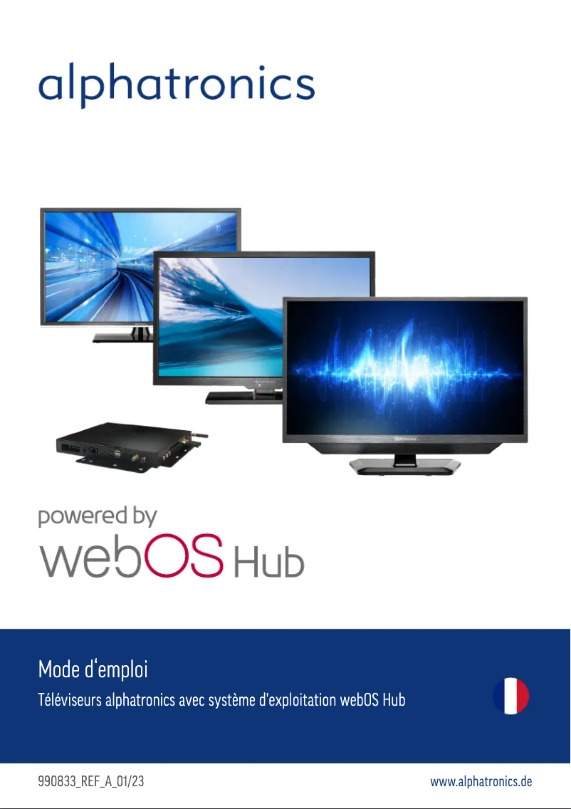 Page 1 of the manual User Manual Alphatronics SL-19 DSB