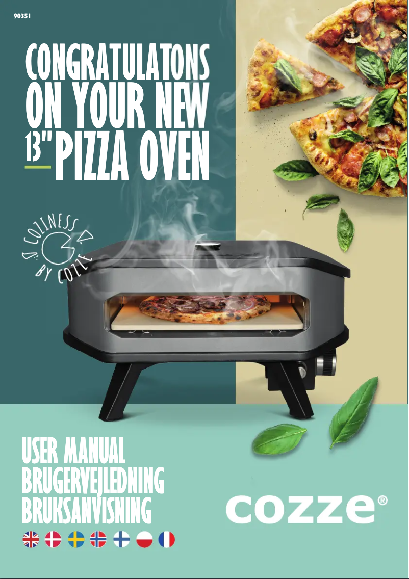 Page 1 of the manual User Manual Cozze 90351