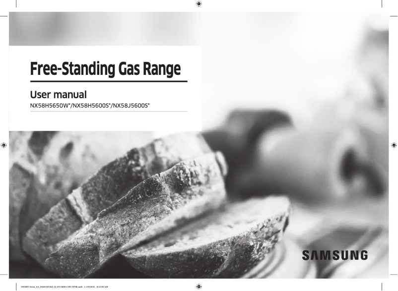 Page 1 of the manual User Manual Samsung NX58J5600SG/AA