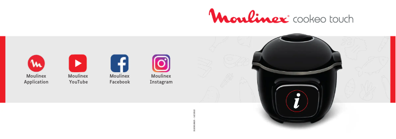 Page 1 of the manual Instructions / Assembly Moulinex Cookeo Touch
