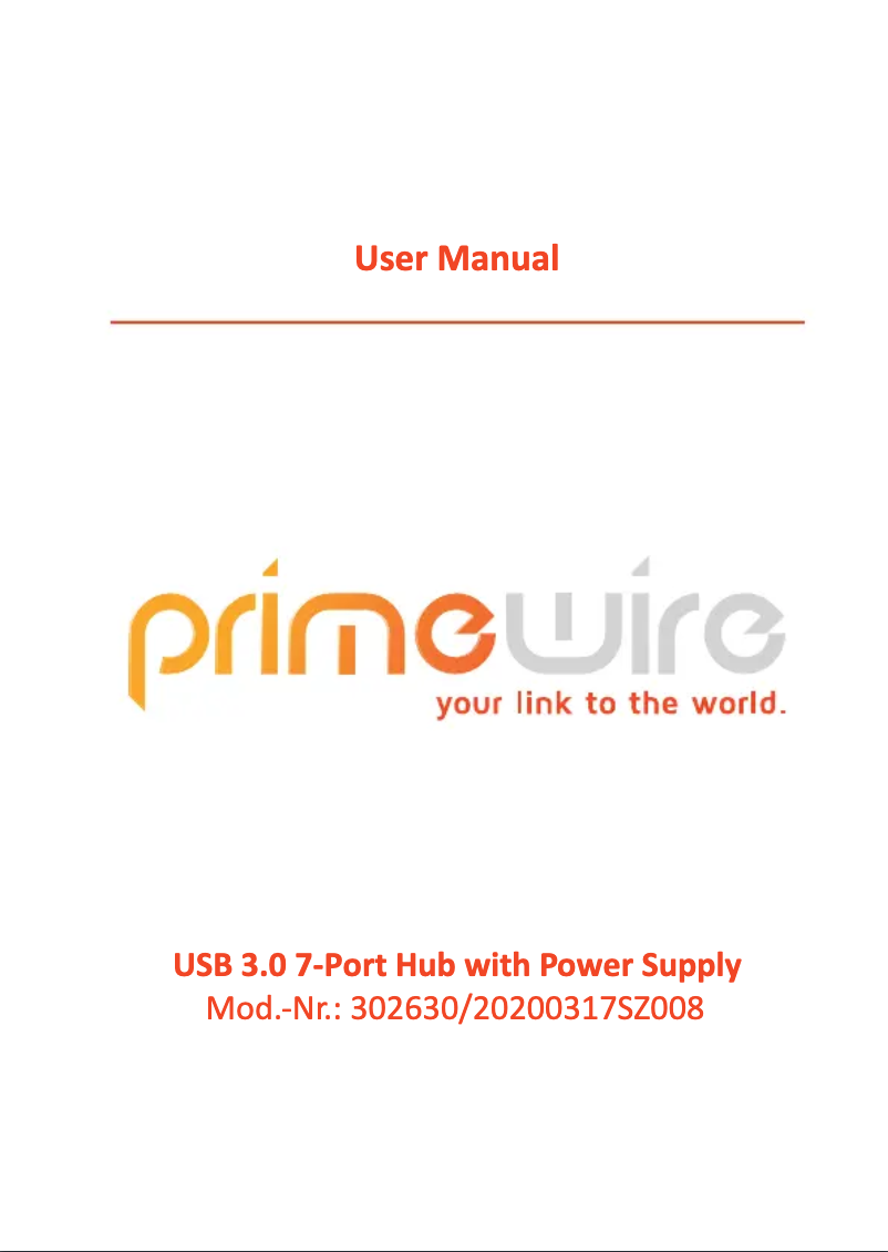 First page image of the manual for 302630